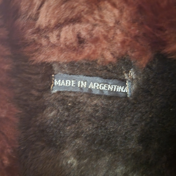 Suede leather coat - Picture 2 of 4